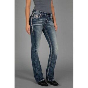 Women's Rock Revival Jeans Magdalen Bootcut 34x33